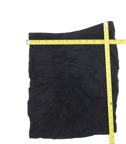 Red Herring Women's Black Size 8 Knee Length Pencil Skirt