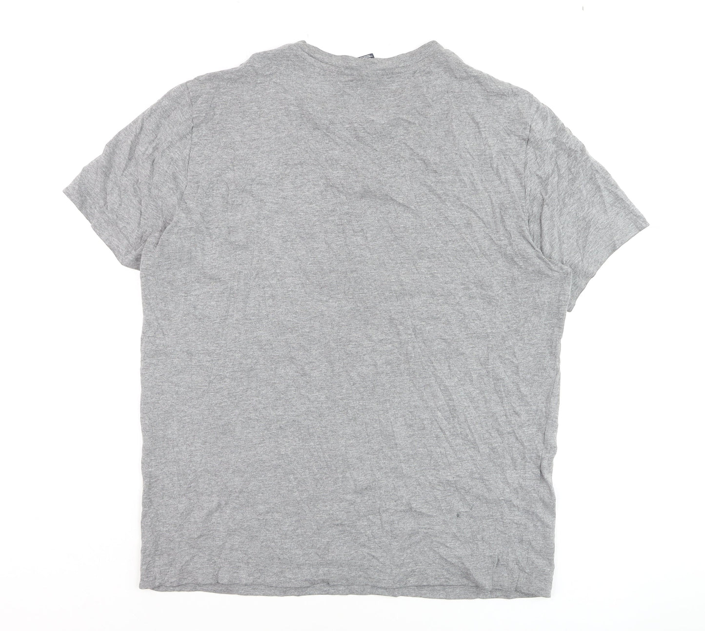 Champion Men's Grey New York 1919 Logo Graphic T-Shirt Size L
