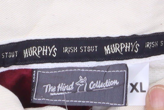 The Hird Collection Men's Multicoloured XL Long Sleeve Rugby Polo