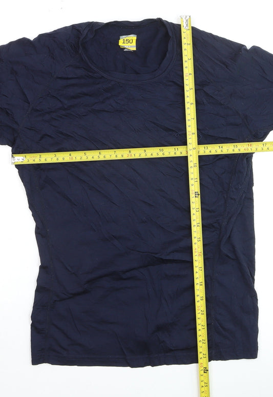 Icebreaker Men’s Blue Merino Wool Bodyfit 150 Slim Fit T-Shirt Size S