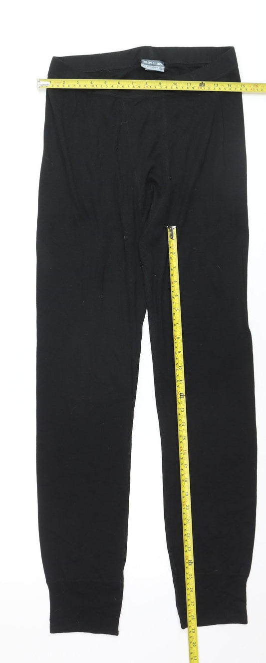 Trespass Mens Black M Compression Leggings Activewear Trousers