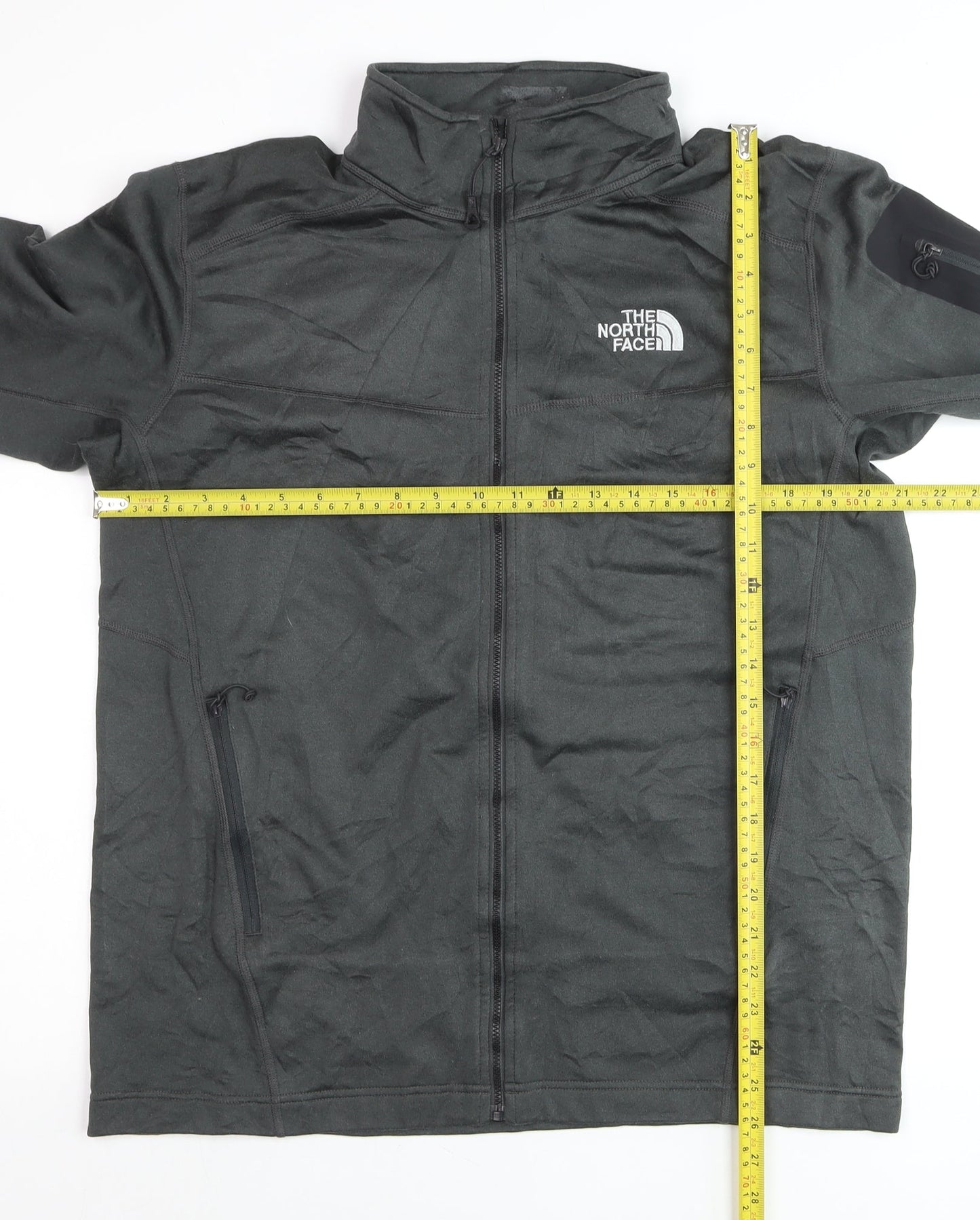 The North Face Men's Black L Full Zip Softshell Active Jacket