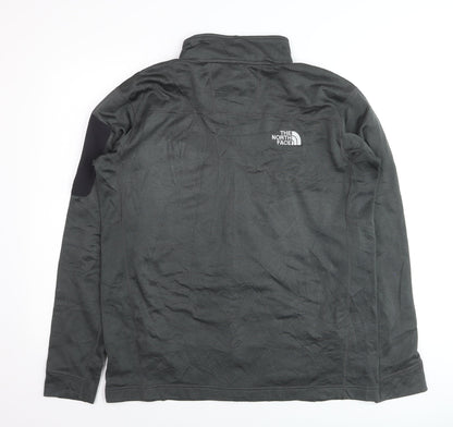 The North Face Men's Black L Full Zip Softshell Active Jacket