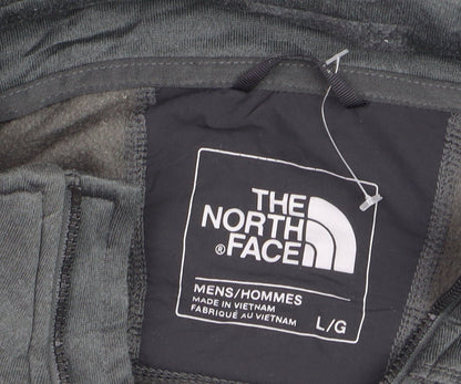 The North Face Men's Black L Full Zip Softshell Active Jacket