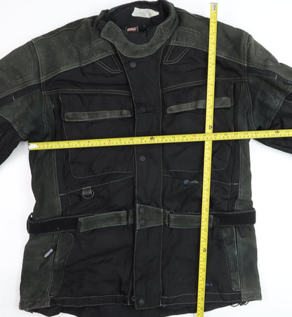 Polo Men’s Black 3XL Motorcycle Jacket Waterproof Windproof