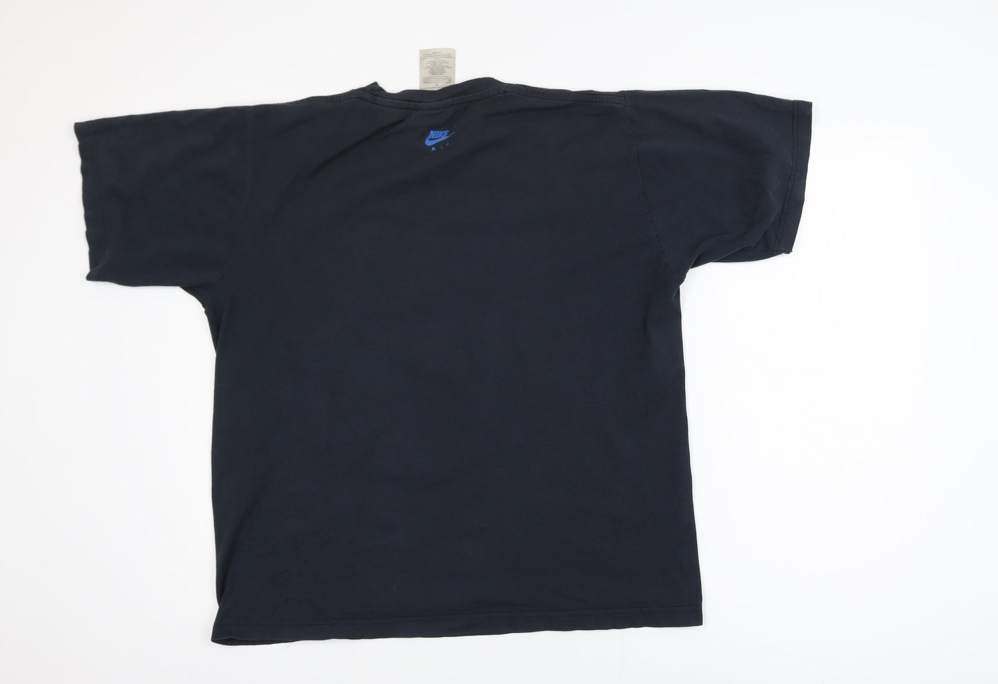 Nike Men's Black Air Blueprint Graphic T-Shirt Size M Vintage 90s