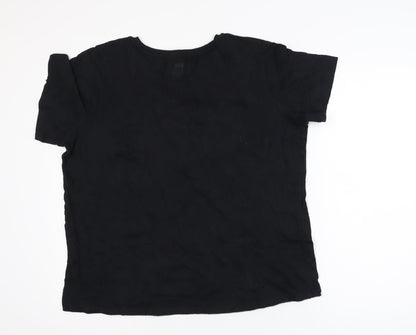 Levi's Men's Black Logo Graphic Short Sleeve Cotton T-Shirt XL