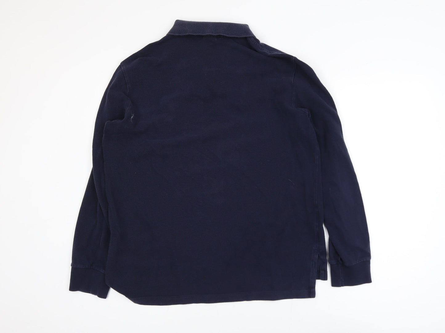 Polo Ralph Lauren Men's Blue Long Sleeve Polo Shirt XL Custom Fit