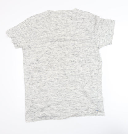 Larsson & Co Men’s Grey Short Sleeve Crew Neck T-Shirt Size L