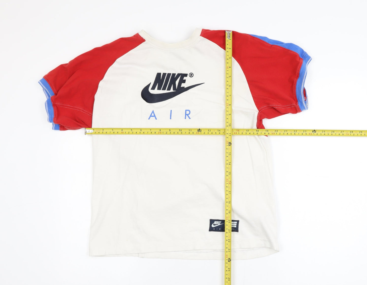Nike Boys Multicoloured Air Logo T-Shirt M Short Sleeve Cotton Sports Top