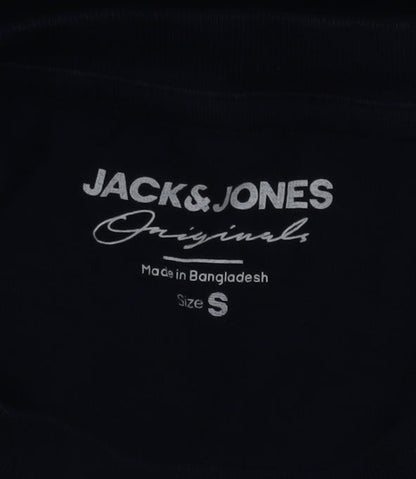 Jack & Jones Originals Men's Navy Blue Cotton T-Shirt Size S