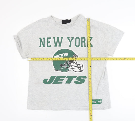 Primark Men’s Grey New York Jets NFL Graphic T-Shirt Size S