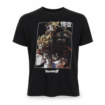 Dragon Ball Super Men’s Black Medium Crew Neck Graphic T-Shirt