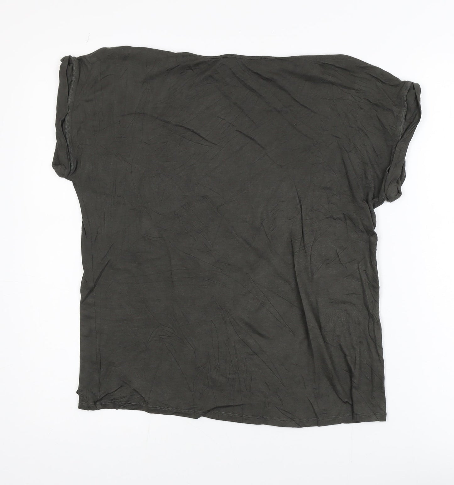 Mint Velvet Women's Black Sequin Lightning T-Shirt Size M