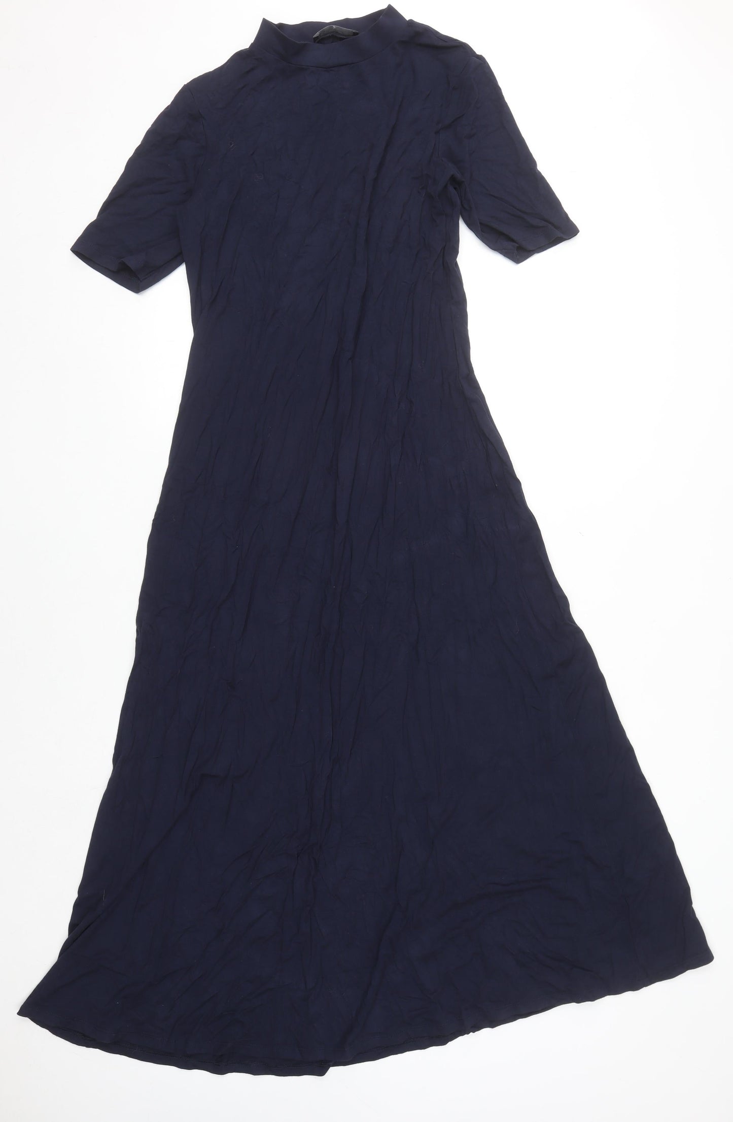 Marks and Spencer Women Blue A-Line Long Jersey Dress Size 12