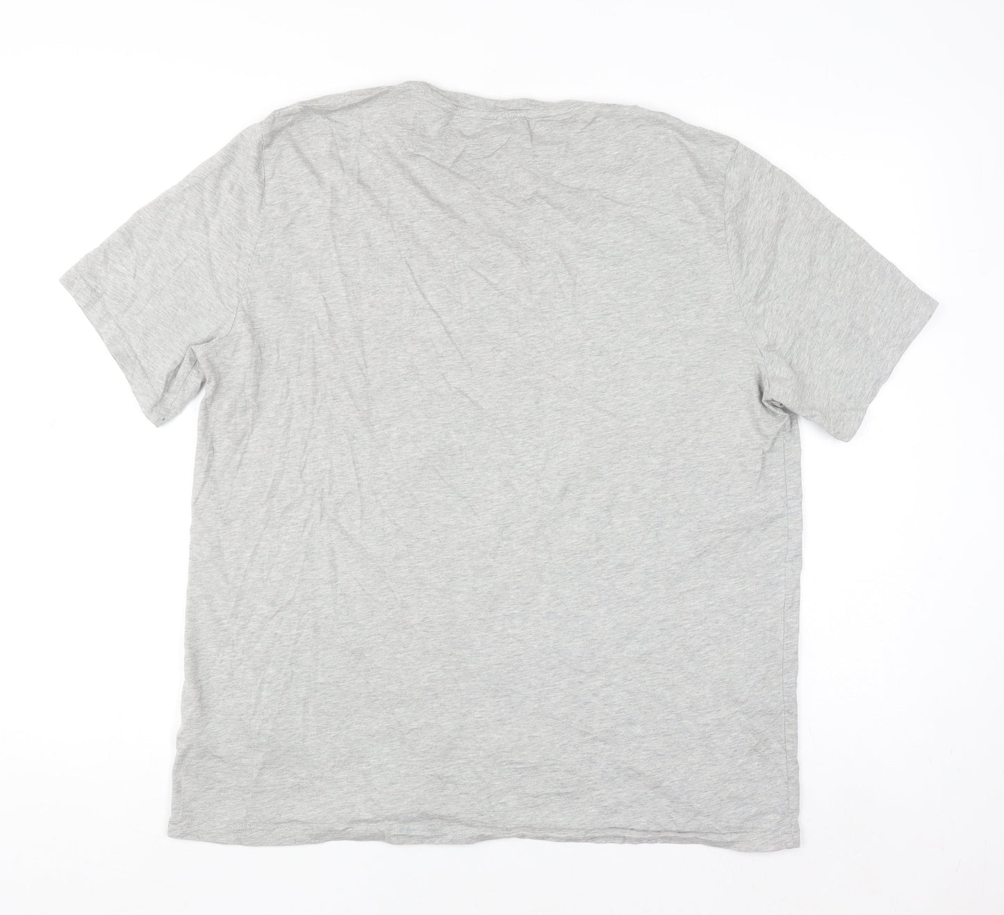 Vivienne Westwood Men’s Grey Cotton Crew Neck T-Shirt XL