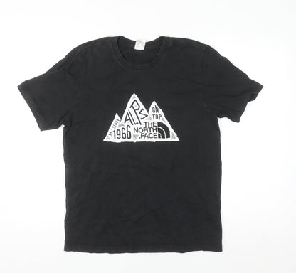 The North Face Men's Black Graphic Cotton T-Shirt M