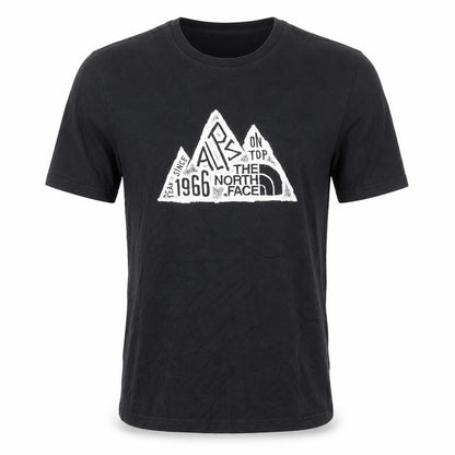 The North Face Men's Black Graphic Cotton T-Shirt M