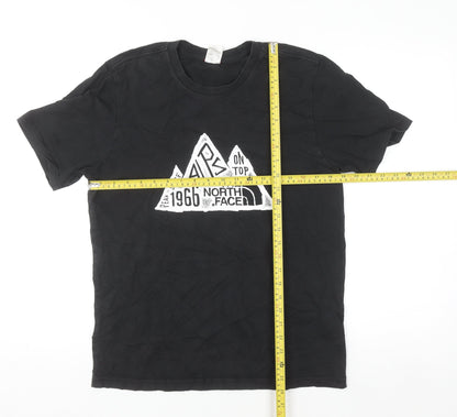 The North Face Men's Black Graphic Cotton T-Shirt M