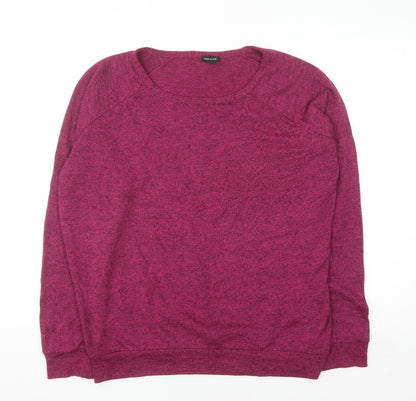 River Island Women’s Purple Crew Neck Knit Jumper Size 12