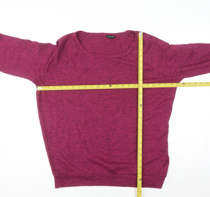 River Island Women’s Purple Crew Neck Knit Jumper Size 12