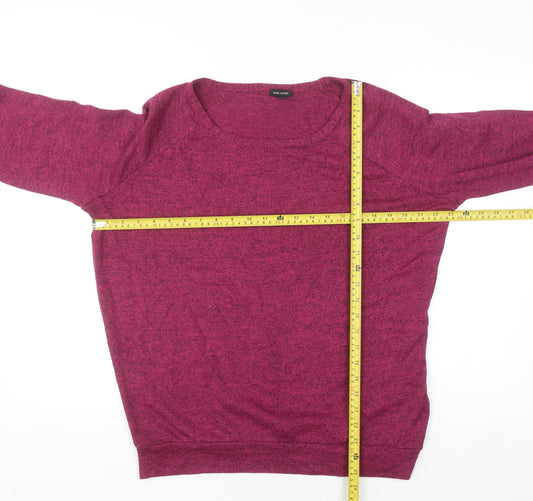 River Island Women’s Purple Crew Neck Knit Jumper Size 12