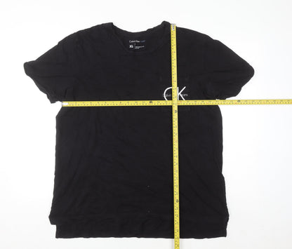 Calvin Klein Jeans Men's Black XL Logo Pocket Cotton T-Shirt