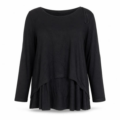 Phase Eight Women Black Size 12 Long Sleeve Pullover Jumper
