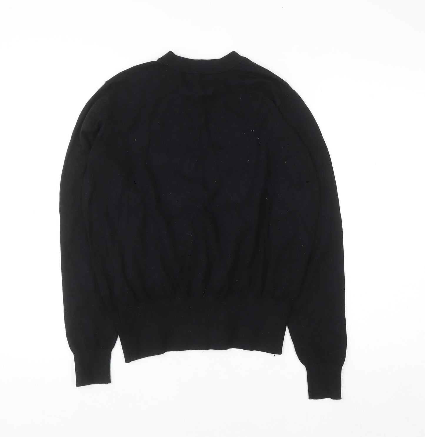 Joanie Women Black Cat Lady Pullover Jumper Size M
