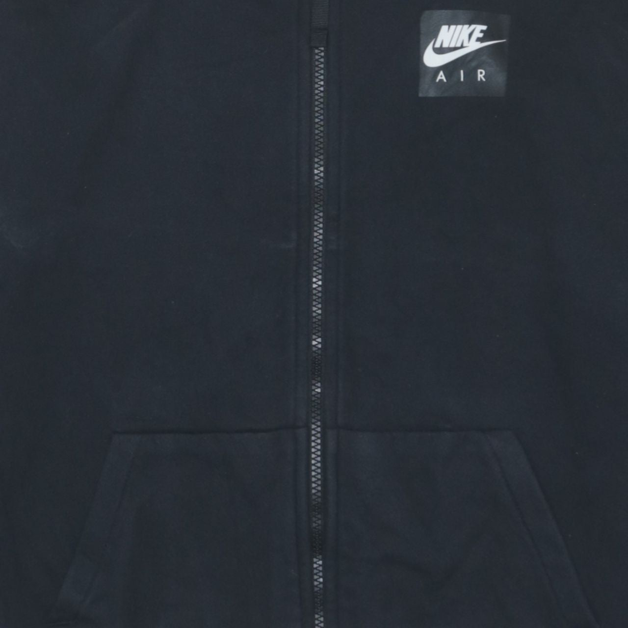 Nike Boys Black Full Zip Hoodie XL 13-15 Years Hooded Sweatshirt