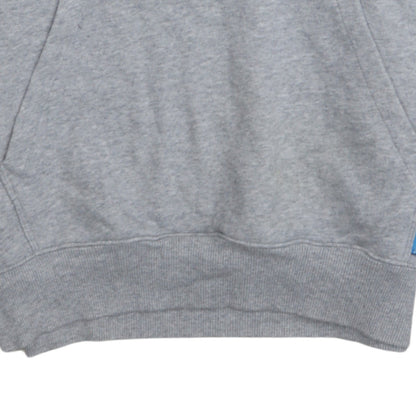 Nike Men's Grey Pullover Hoodie M Graphic Fleece Sweatshirt
