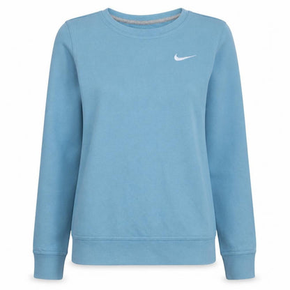 Nike Womens Blue Pullover Sweatshirt XS Cotton Crew Neck