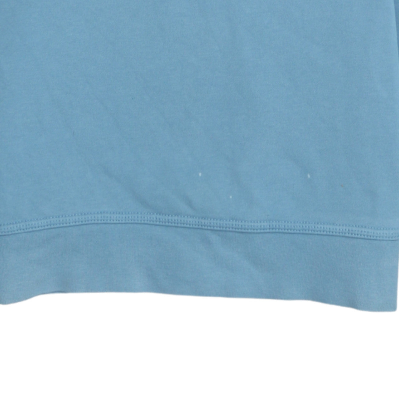 Nike Womens Blue Pullover Sweatshirt XS Cotton Crew Neck