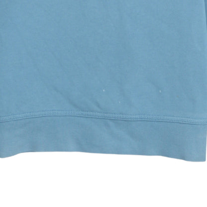 Nike Womens Blue Pullover Sweatshirt XS Cotton Crew Neck