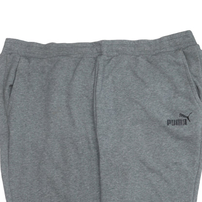 Puma Mens Grey 2XL Jogger Sweatpants Tapered Fit
