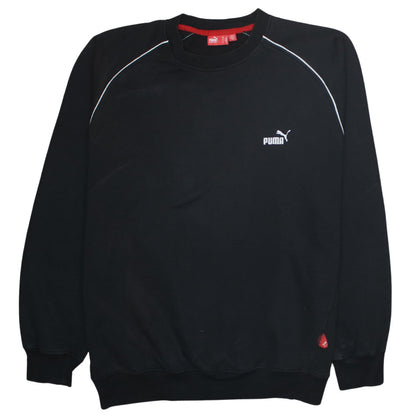 Puma Men's Black XL Crew Neck Pullover Sweatshirt