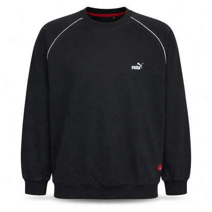 Puma Men's Black XL Crew Neck Pullover Sweatshirt