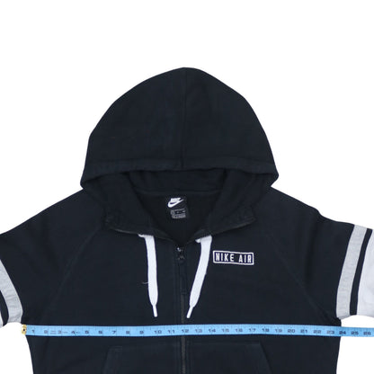 Nike Air Men's Black Full Zip Hoodie Small Cotton Blend