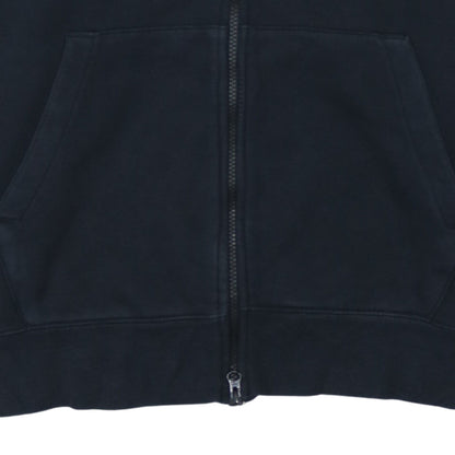Nike Air Men's Black Full Zip Hoodie Small Cotton Blend