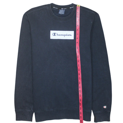 Champion Men's Black Medium Pullover Logo Sweatshirt