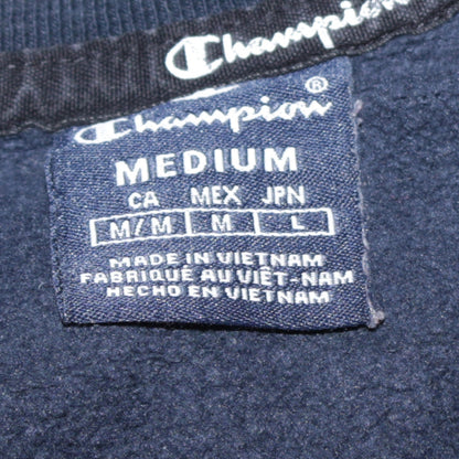 Champion Men's Black Medium Pullover Logo Sweatshirt