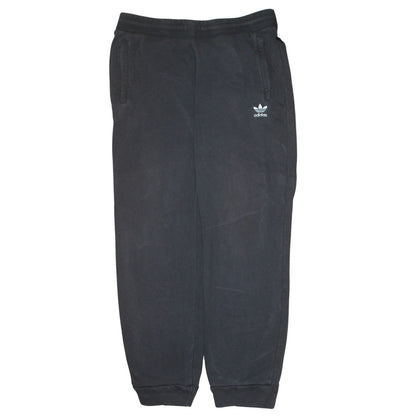 Adidas Men's Black Jogger Sweatpants L Fleece Comfort Trousers