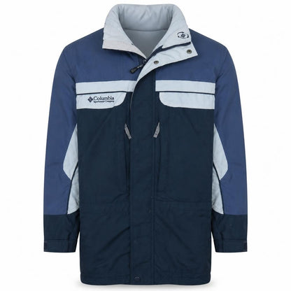 Columbia Men’s Blue Interchange Waterproof Parka Jacket M