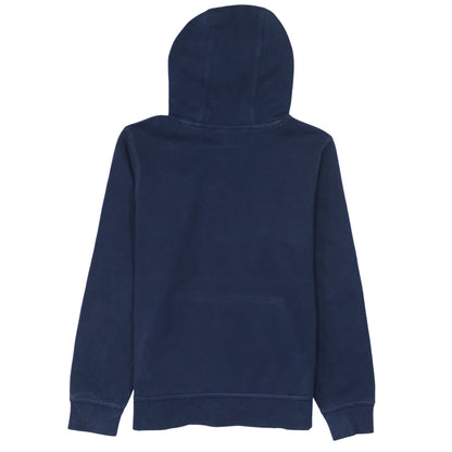 Nike Boys Navy Blue Pullover Hoodie L 12-13 Years Cotton Blend