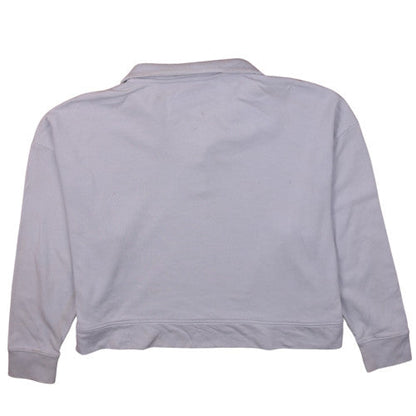 Tommy Hilfiger Women’s Grey 1/2 Zip Pullover Sweatshirt Size L