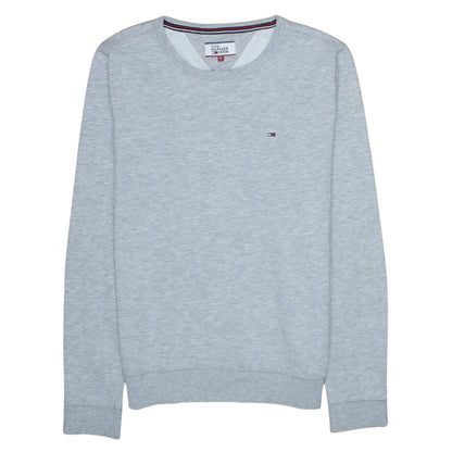 Tommy Hilfiger Men's Grey Crew Neck Sweatshirt Size S Classic Fit