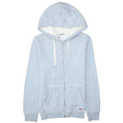 Levi's Men's Grey Full Zip Hoodie Size S Regular Fit