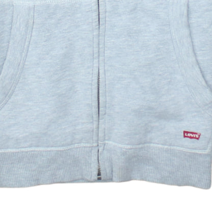 Levi's Men's Grey Full Zip Hoodie Size S Regular Fit