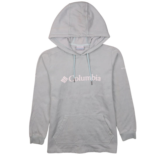 Columbia Womens Light Grey Hooded Pullover Sweatshirt Size M