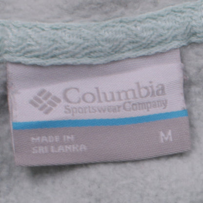 Columbia Womens Light Grey Hooded Pullover Sweatshirt Size M